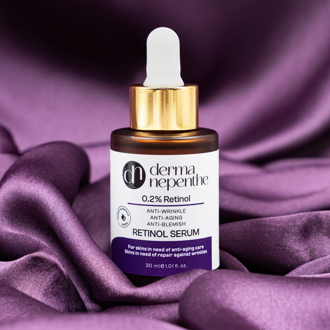 Retinol Gece Serumu 30 ml - Yaşlanma Karşıtı, Kırışıklık Ve , Onarıcı